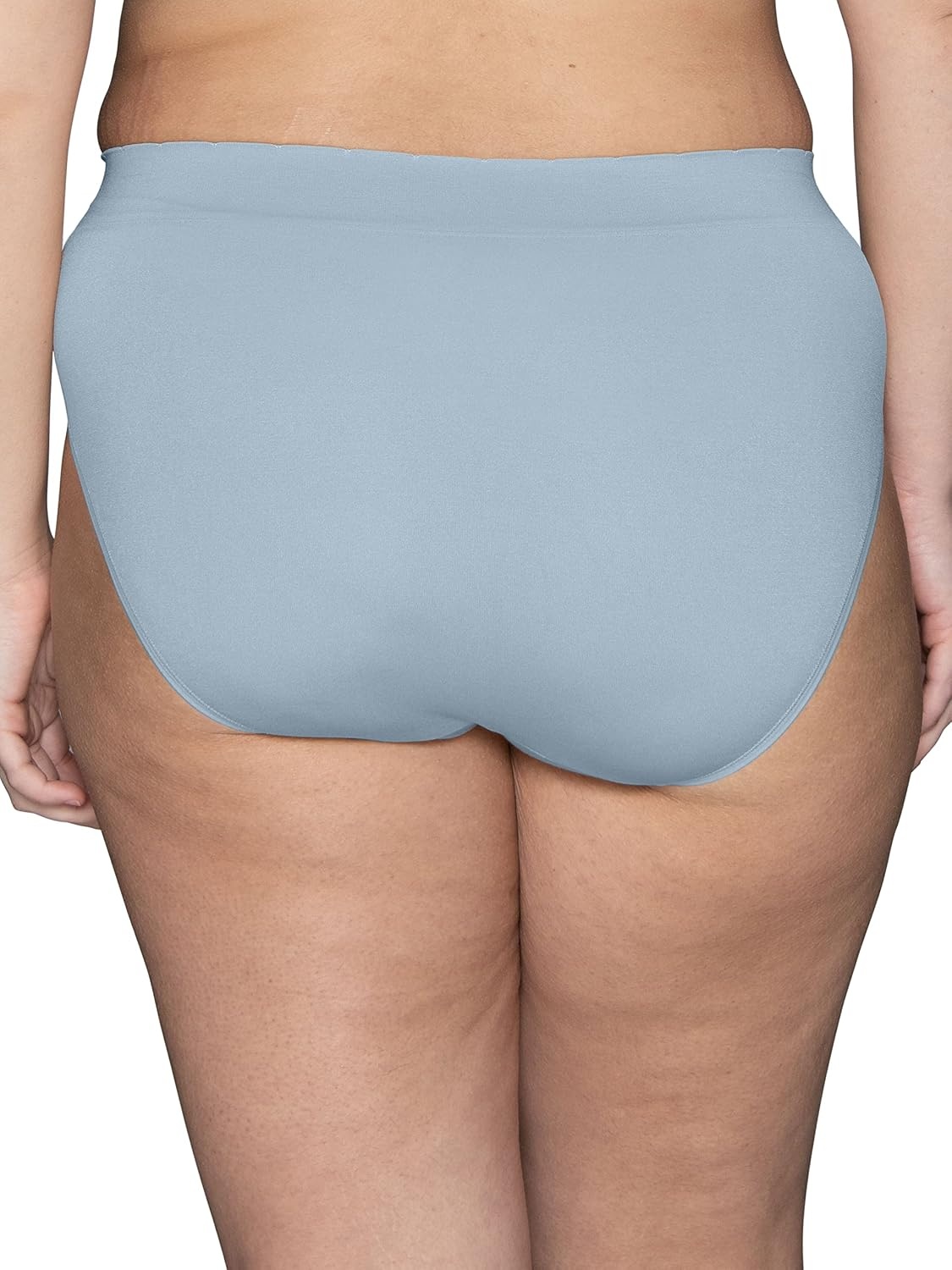 image:imageVanity Fair Womens No Pinch No Show Seamless UnderwearHi Cut 3 Pack Seaside MistQuartzSteele Shadow