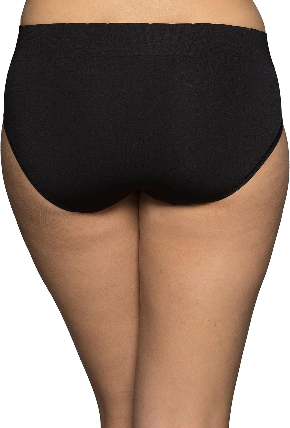 image:imageVanity Fair Womens No Pinch No Show Seamless UnderwearHipster 3 Pack BlackBlackBlack