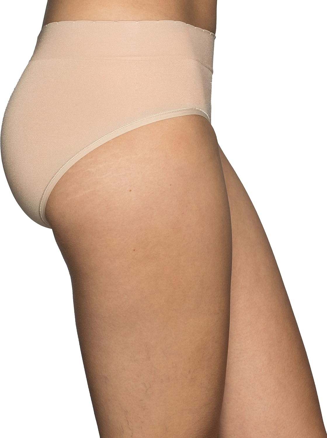image:imageVanity Fair Womens No Pinch No Show Seamless UnderwearHipster 3 Pack ChocolateNeutralNavy