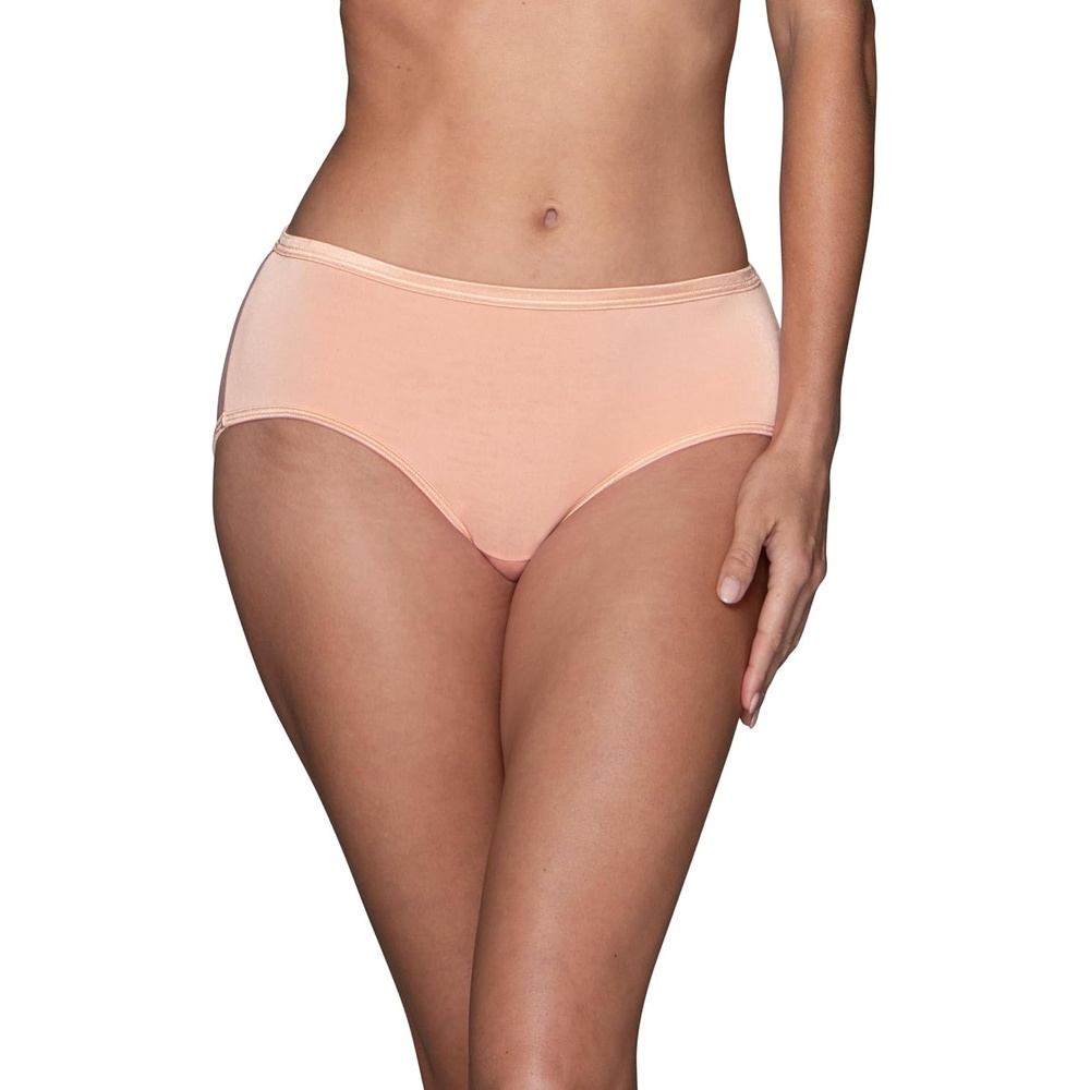 image:imageIllumination Hipster Panties Silky Stretch amp Satin TrimPeach Please