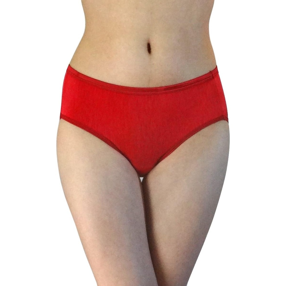 image:imageIllumination Hipster Panties Silky Stretch amp Satin TrimRed
