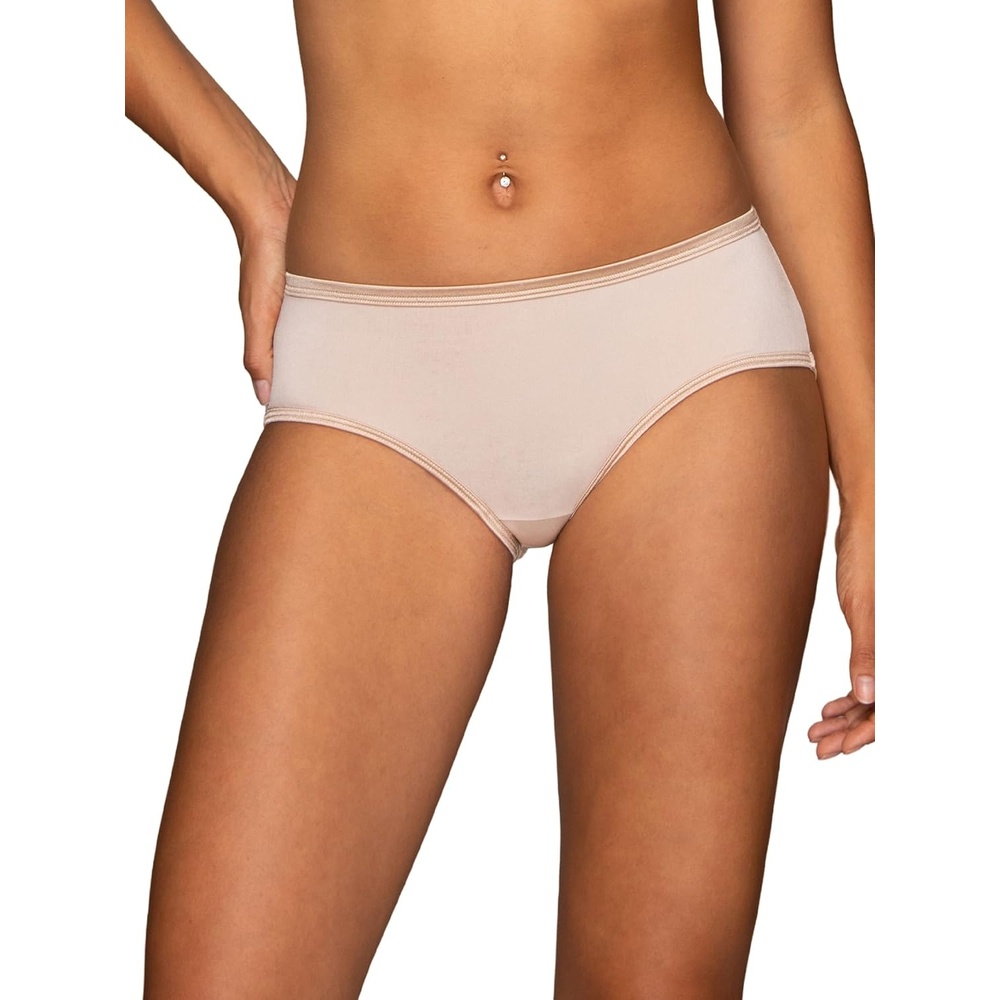 image:imageIllumination Hipster Panties Silky Stretch amp Satin TrimRose Beige