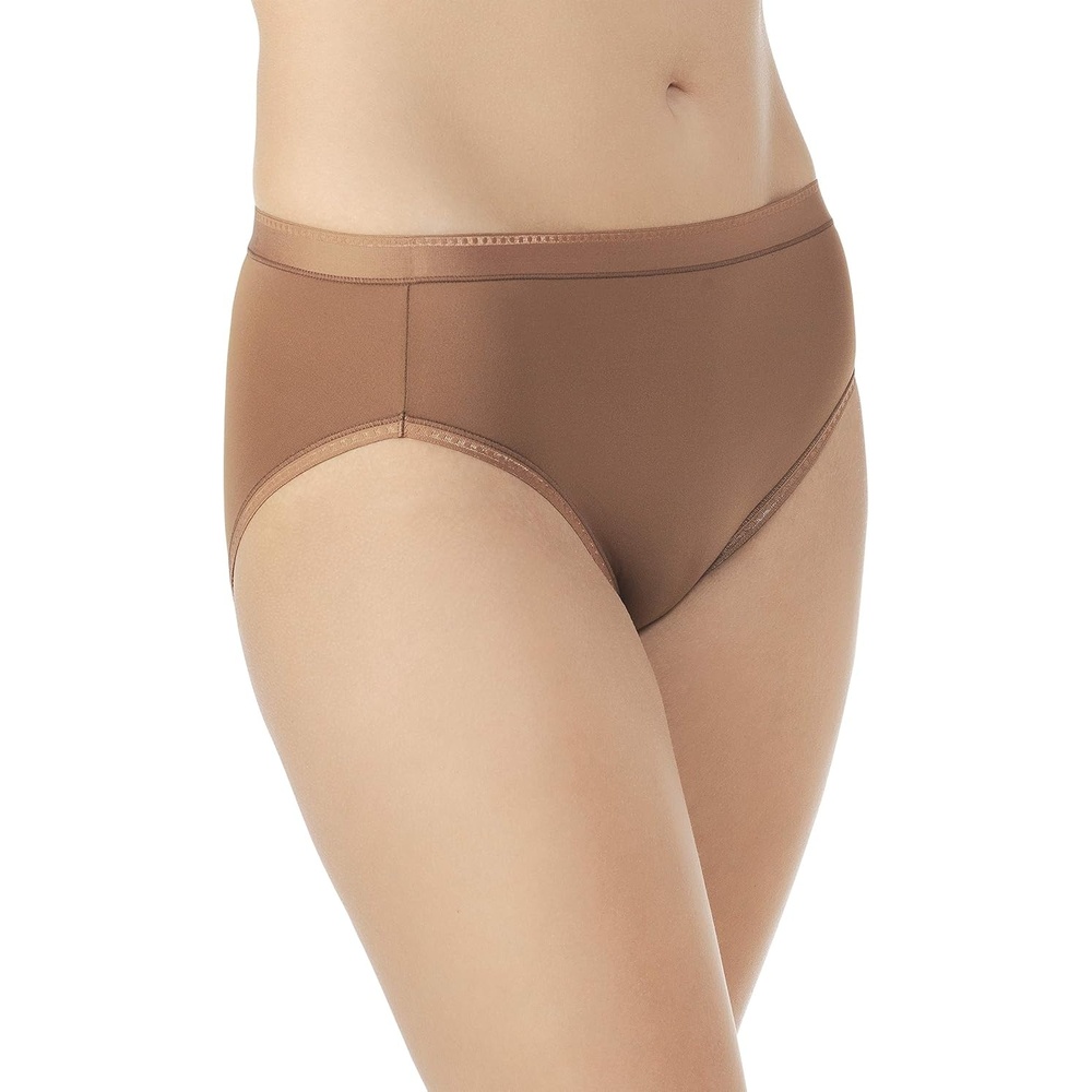 image:imageVanity Fair Womens Comfort Where It Counts No Ride Up PantiesHi Cut More Coffee
