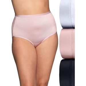 image:imageVanity Fair Womens Body Caress Flexible Fit PantiesBrief  3 Pack  WhiteQuartzBlack