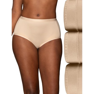image:imageVanity Fair Womens Comfort Where It Counts No Ride Up PantiesBrief  3 Pack  Neutral