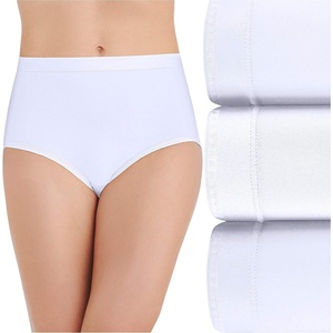 image:imageVanity Fair Womens Comfort Where It Counts No Ride Up PantiesBrief  3 Pack  White