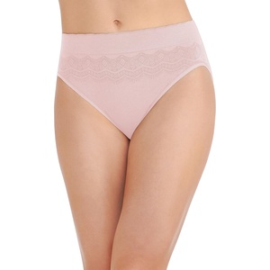 image:imageVanity Fair Womens No Pinch No Show Seamless UnderwearHi Cut  Sheer Quartz Lace