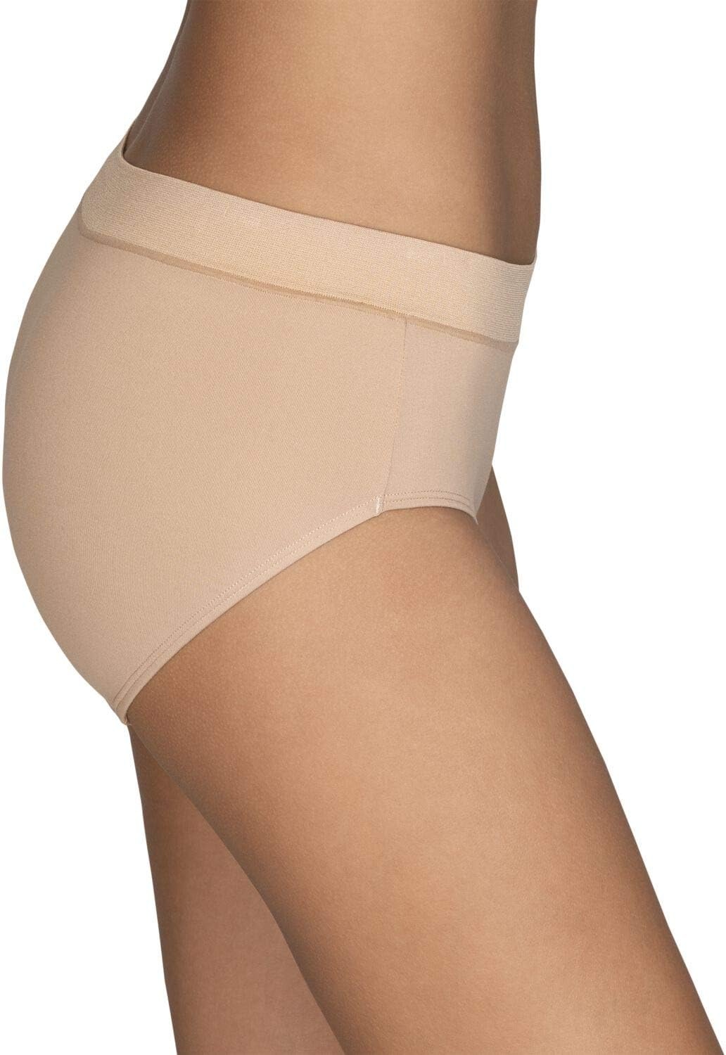 image:imageVanity Fair Womens Beyond Comfort Seamless Waist PantiesMidnight Black