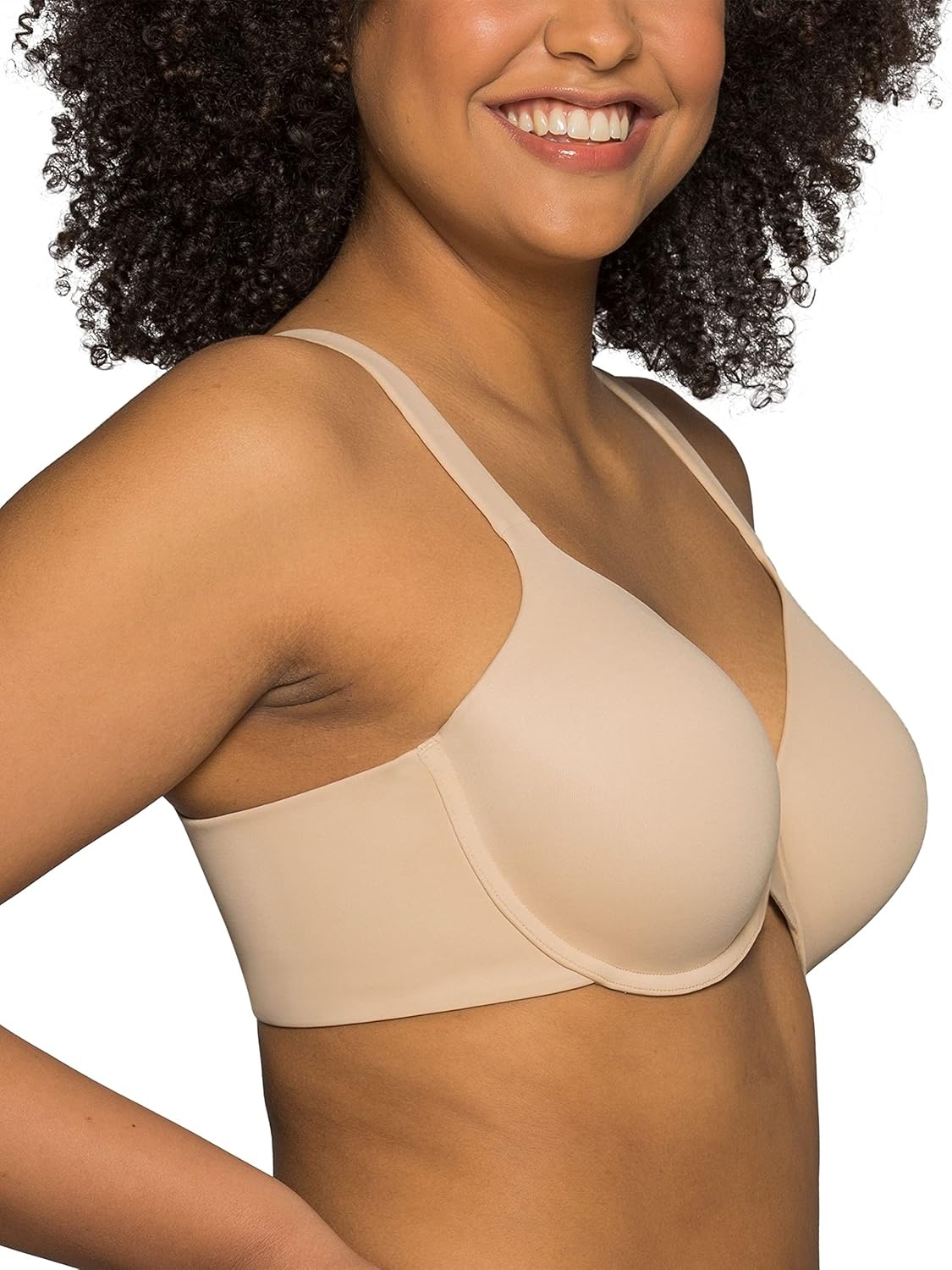image:imageVanity Fair Womens Exquisitely You Lift Full Figure Underwire Bra 76093Back Smoothing 78349 Neutral