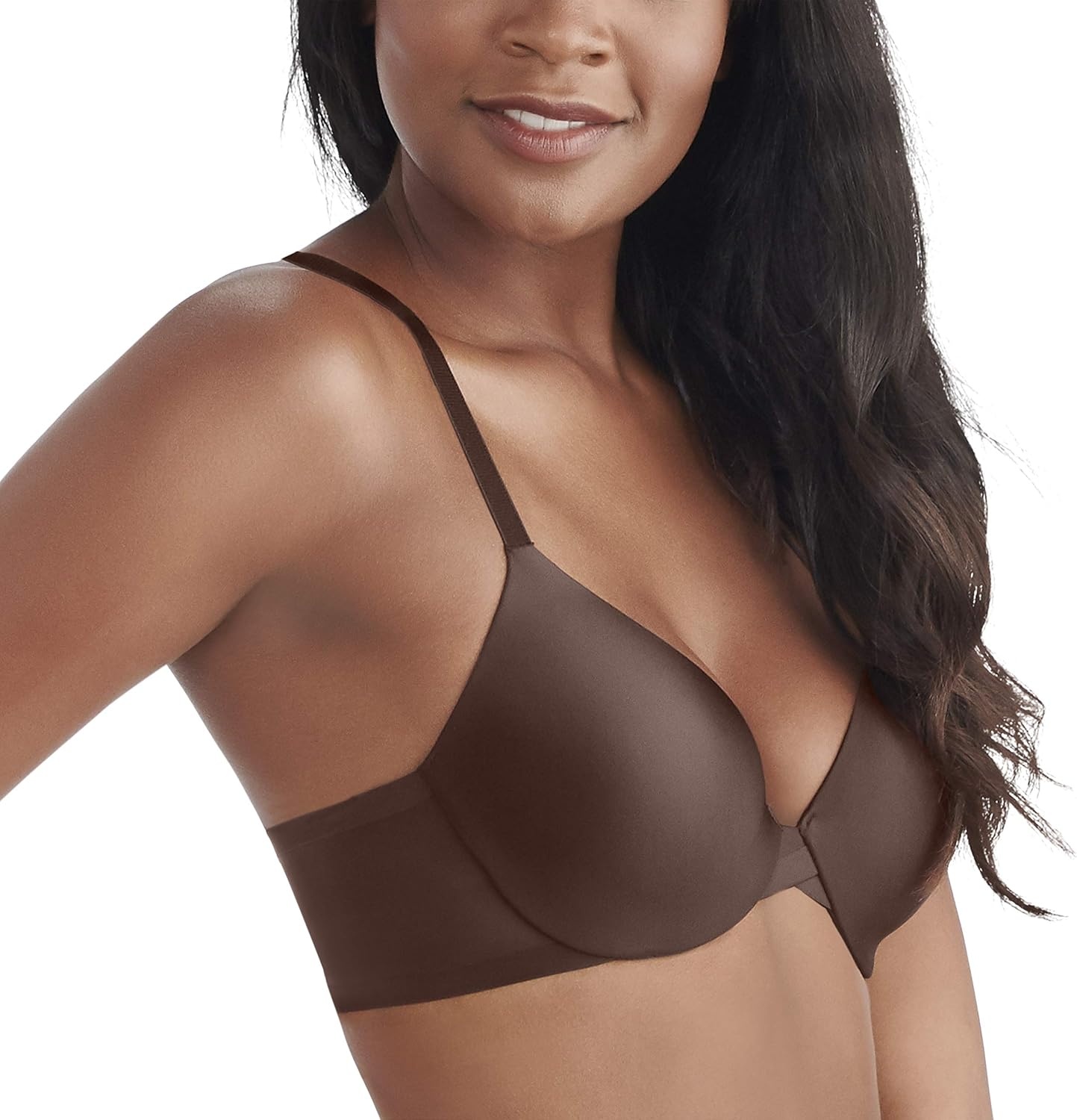 image:imageVanity Fair Womens Exquisitely You Lift Full Figure Underwire Bra 76093Cappuccino
