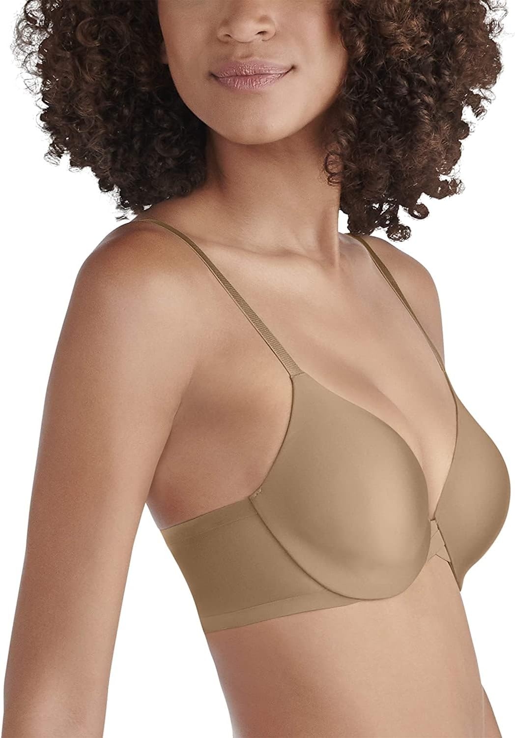 image:imageVanity Fair Womens Exquisitely You Lift Full Figure Underwire Bra 76093Totally Tan