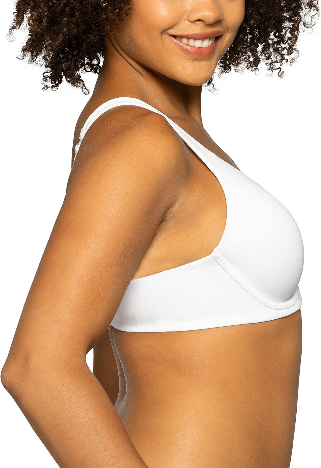 image:imageVanity Fair Womens Light Lift Bra Comfort Straps amp No Poke Underwire 34B44DDBeyond Comfort 75204 White