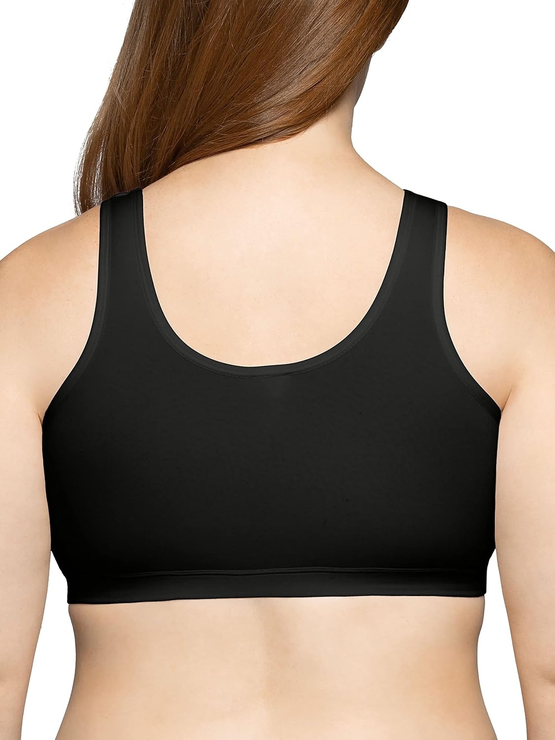 image:imageVanity Fair Womens Wireless Beyond Comfort Bra with Seamless Back 34B44DDBlack