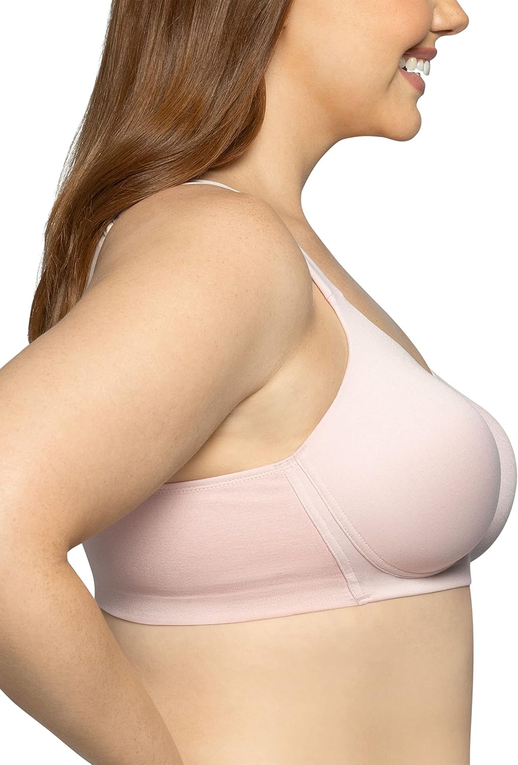image:imageVanity Fair Womens Wireless Beyond Comfort Bra with Seamless Back 34B44DDQuartz