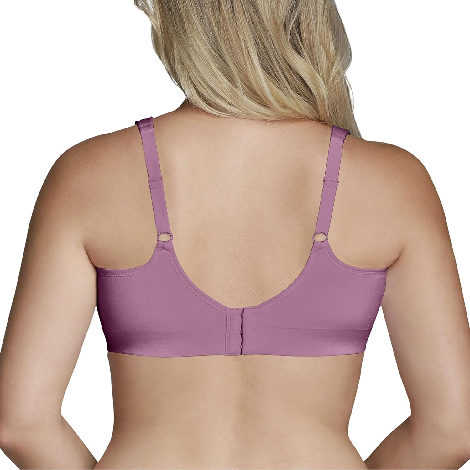 image:imageVanity Fair Womens Wireless Beyond Comfort Bra with Seamless Back 34B44DDRosy Glow