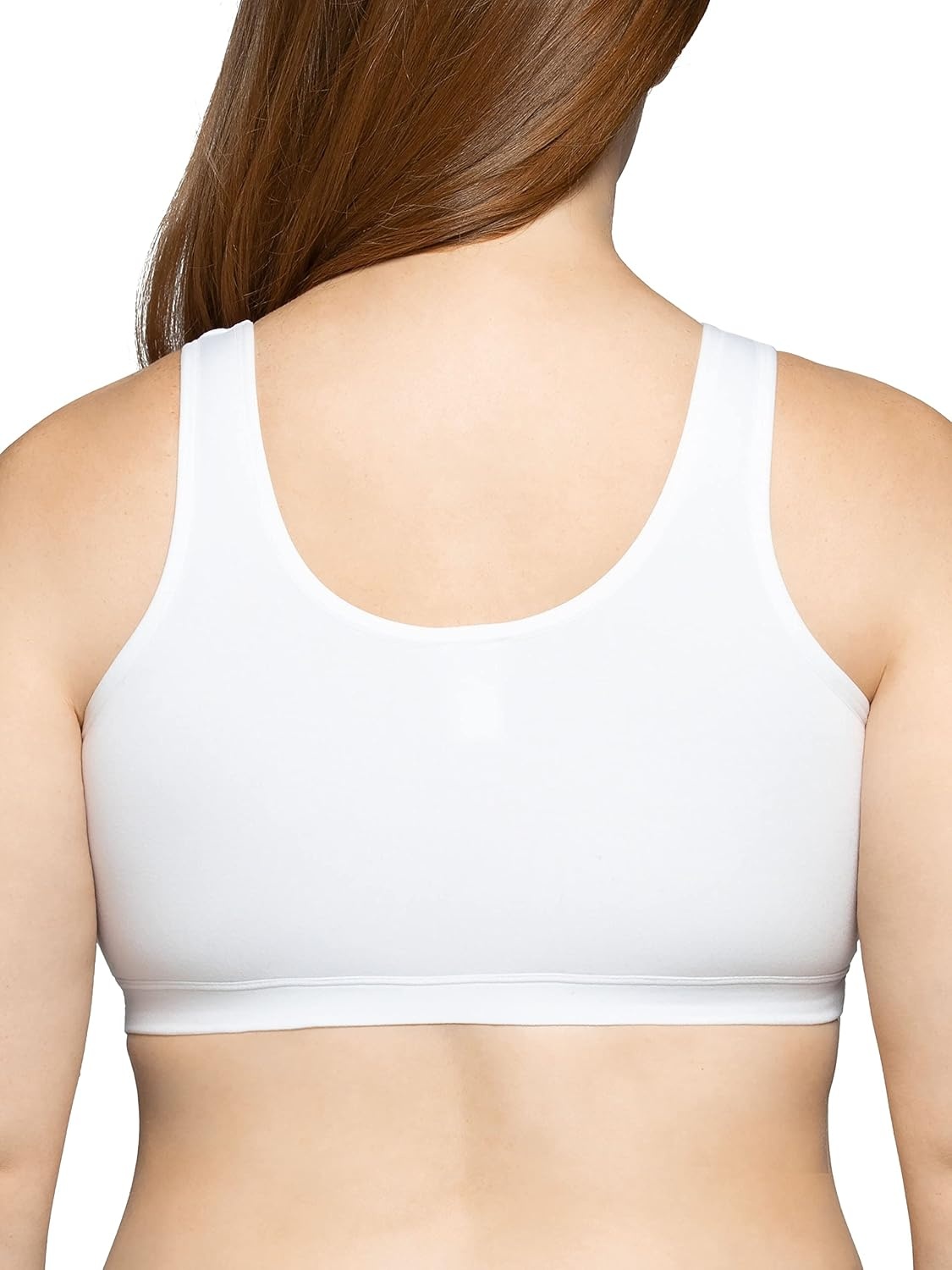 image:imageVanity Fair Womens Wireless Beyond Comfort Bra with Seamless Back 34B44DDWhite