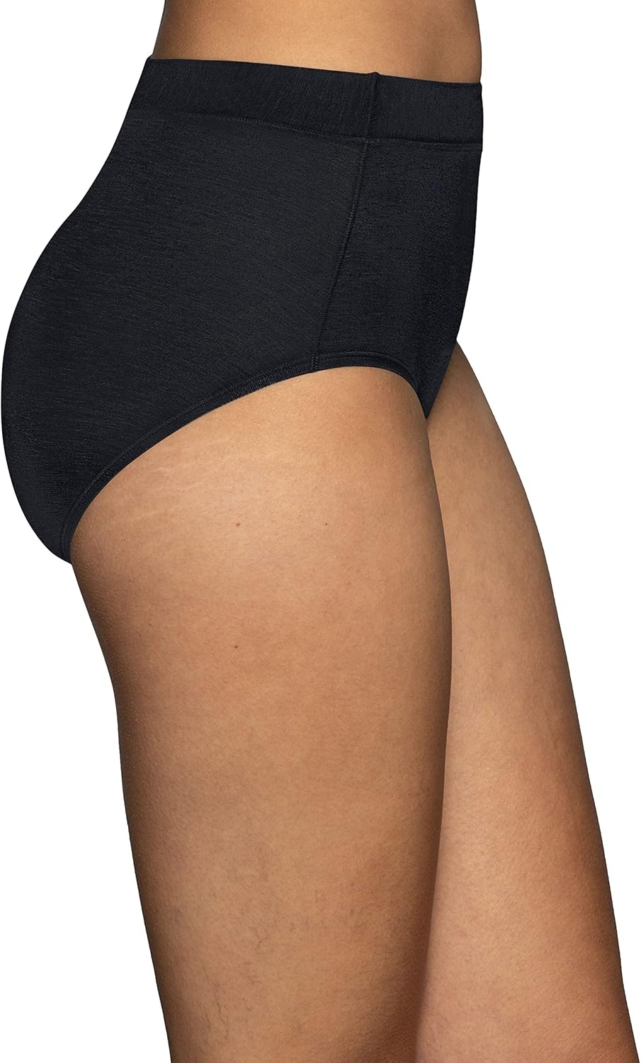 image:imageVanity Fair womens Beyond Comfort Brief PantiesModal Black