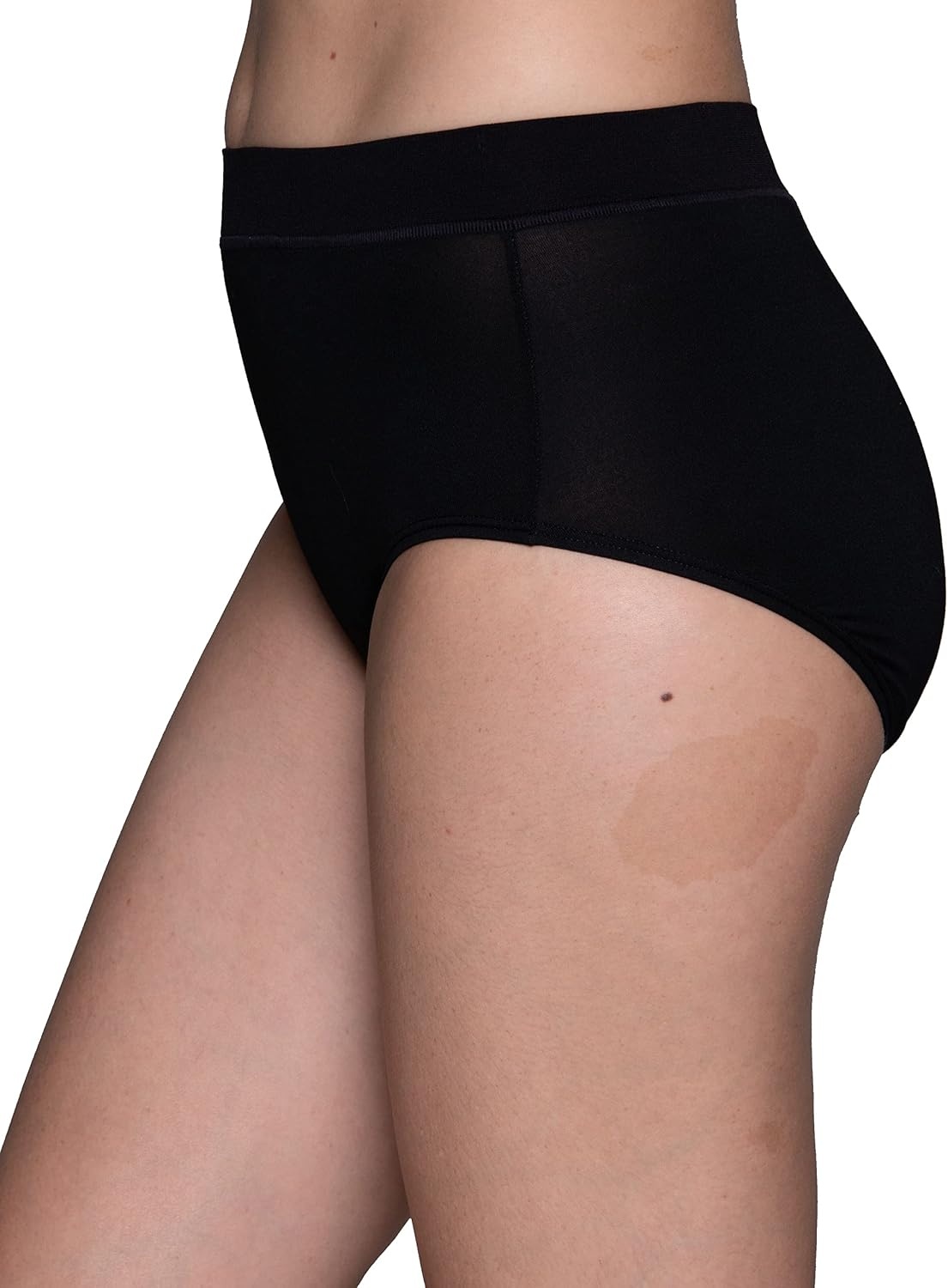 image:imageVanity Fair womens Beyond Comfort Brief PantiesSeamless Waist Black