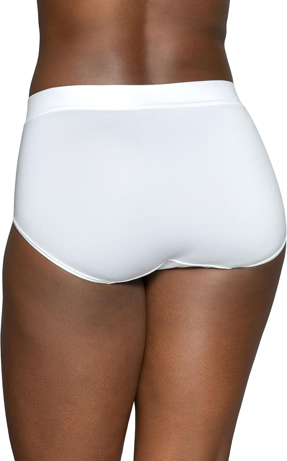 image:imageVanity Fair womens Beyond Comfort Brief PantiesSeamless Waist White