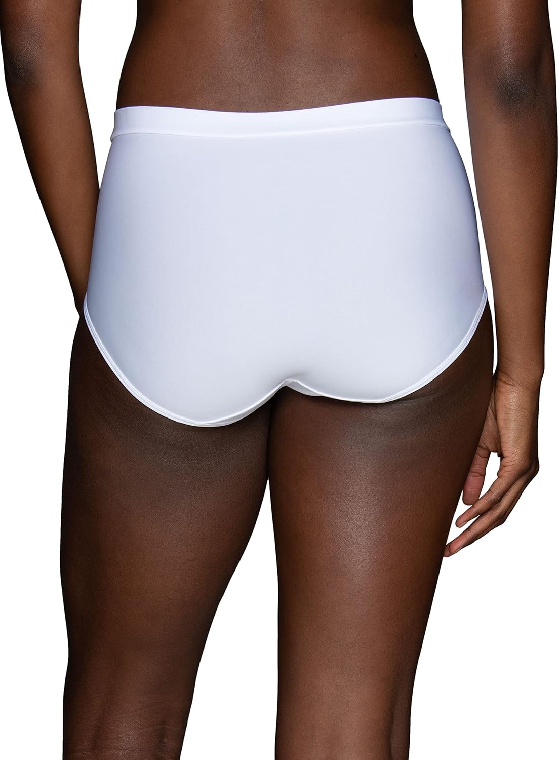 image:imageVanity Fair womens Beyond Comfort Brief PantiesSilky Stretch White