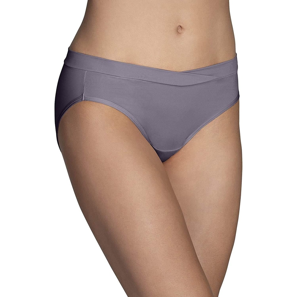 image:imageVanity Fair Womens Beyond Comfort Seamless Waist PantiesBikini Silky Stretch Dusty Mauve