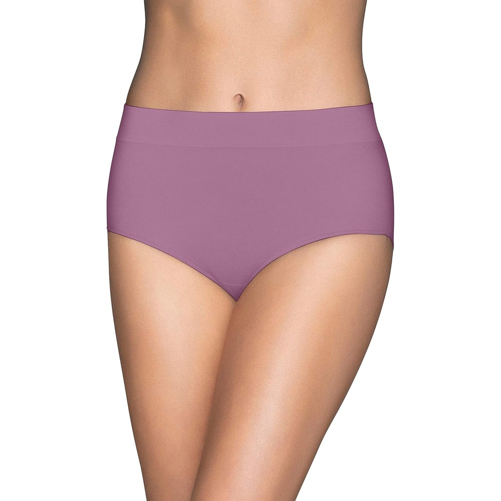 image:imageVanity Fair Womens Beyond Comfort Seamless Waist PantiesBrief Seamless Waist Rosy Glow