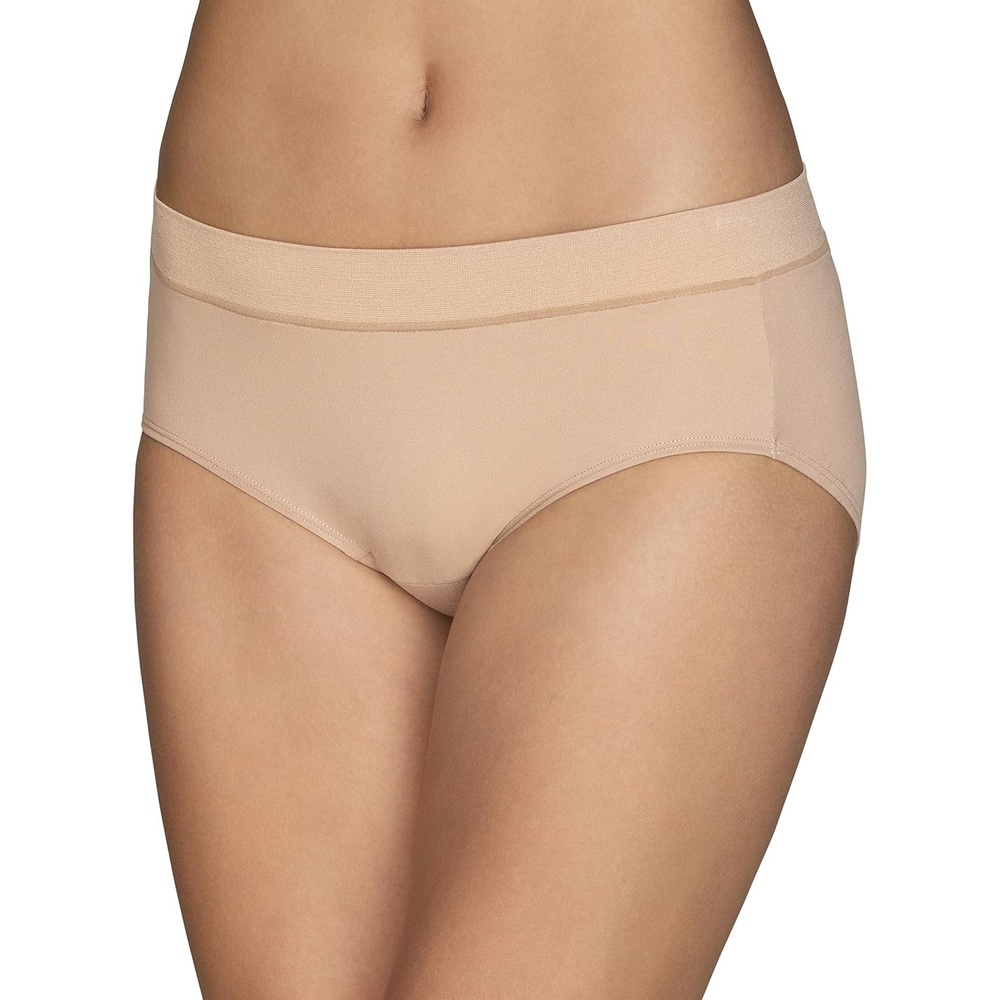 image:imageVanity Fair Womens Beyond Comfort Seamless Waist PantiesHipster Neutral