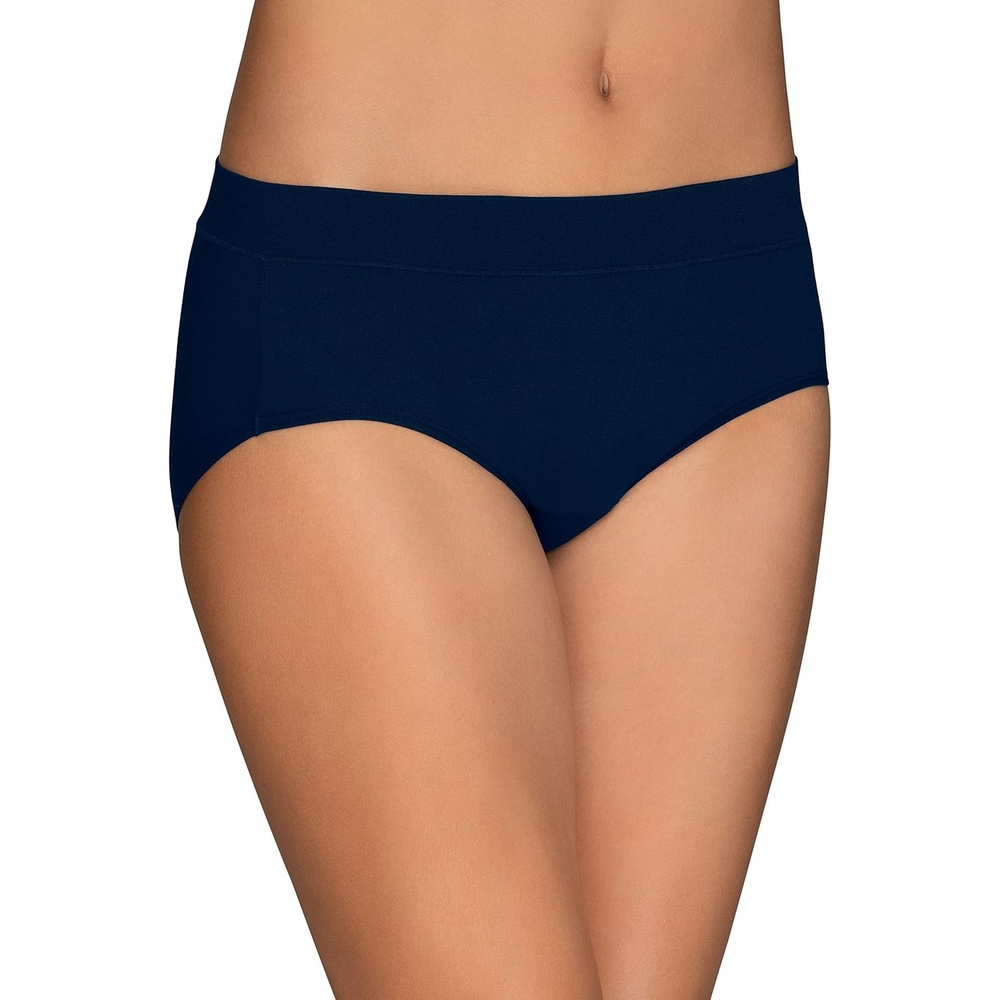 image:imageVanity Fair Womens Beyond Comfort Seamless Waist PantiesHipster Seamless Waist Navy
