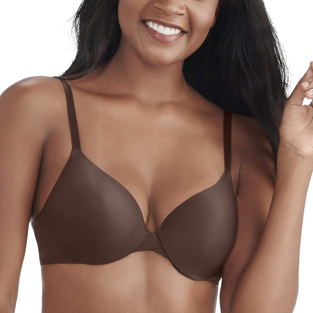 image:imageVanity Fair Womens Exquisitely You Lift Full Figure Underwire Bra 76093Cappuccino