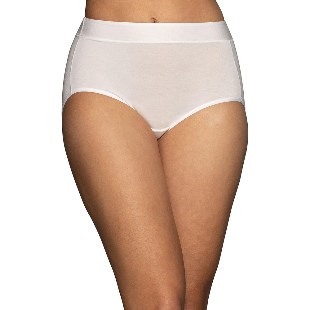 image:imageVanity Fair womens Beyond Comfort Brief PantiesModal White