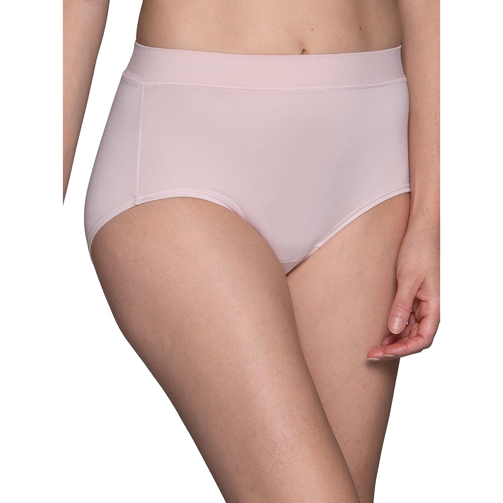 image:imageVanity Fair womens Beyond Comfort Brief PantiesSeamless Waist Quartz