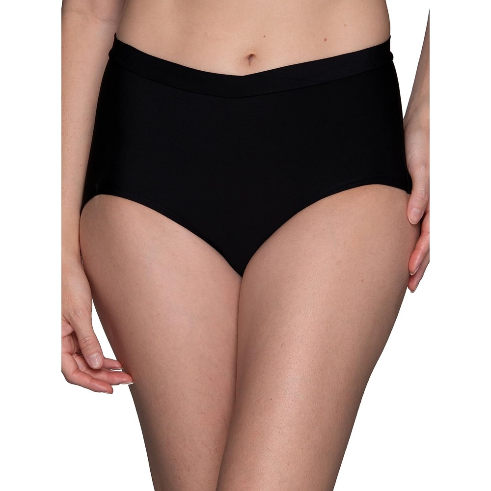 image:imageVanity Fair womens Beyond Comfort Brief PantiesSilky Stretch Black
