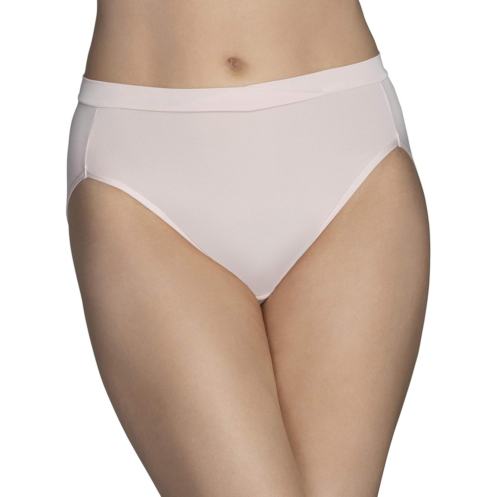 image:imageVanity Fair womens Beyond Comfort Hi Cut PantiesSilky Stretch Quartz