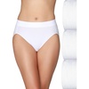 Seamless Waist - 3 Pack - White/White/White