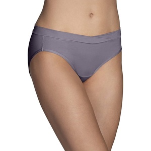 image:imageVanity Fair Womens Beyond Comfort Seamless Waist PantiesBikini  Silky Stretch  Dusty Mauve