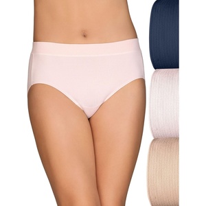 image:imageVanity Fair Womens Beyond Comfort Seamless Waist PantiesSeamless Waist  3 Pack  NavyQuartzNeutral