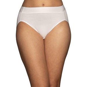 image:imageVanity Fair womens Beyond Comfort Hi Cut PantiesModal  White